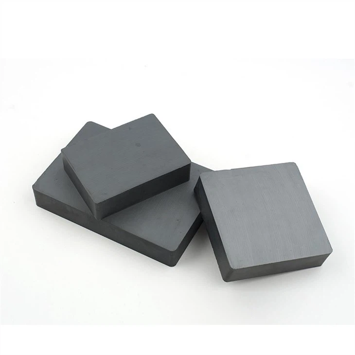Permanent Ferrite Thin Block Magnet for Industry